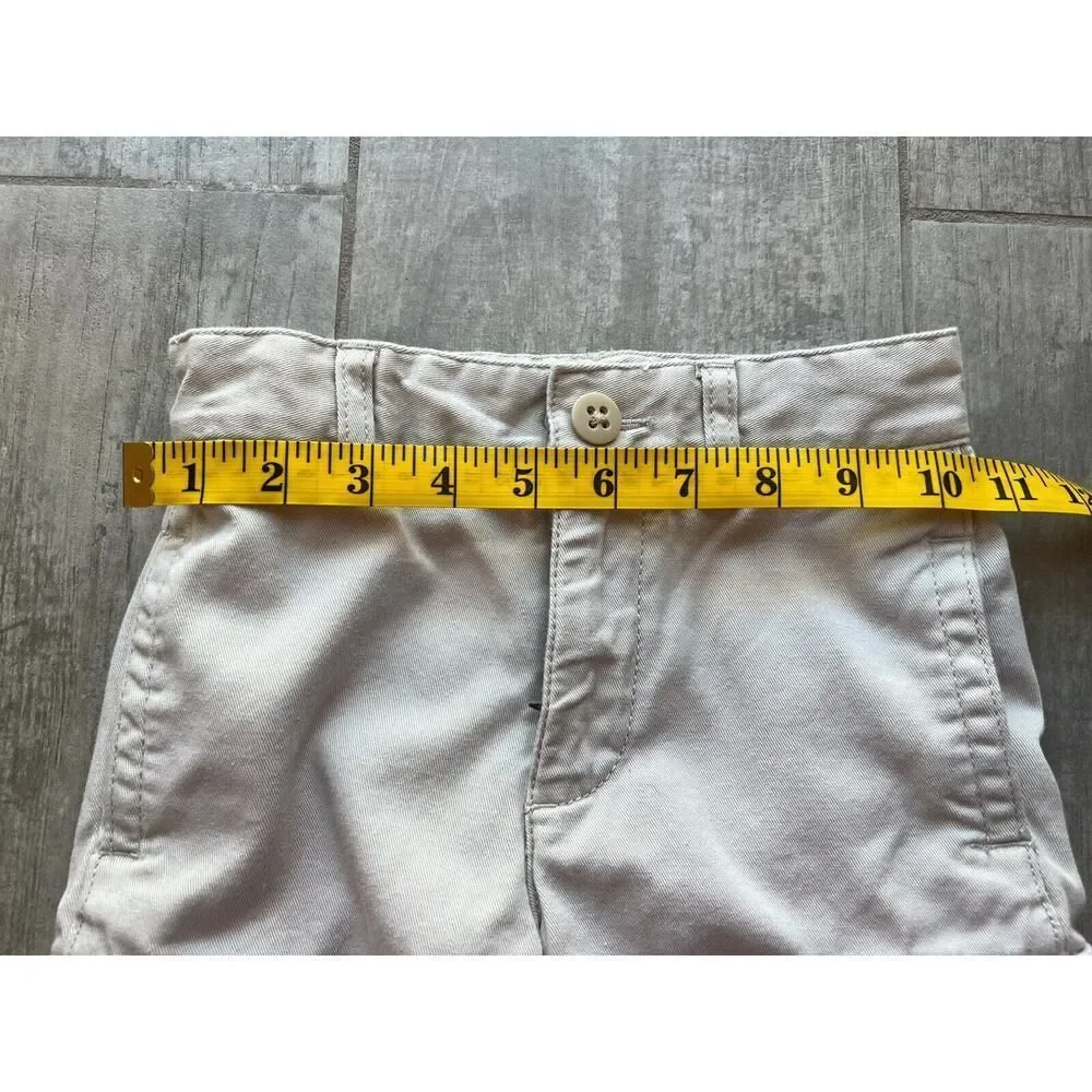 Gap Kids Toddler Boy Cargo Shorts Khaki Tan Cotton Everyday Casual Dressy 5 Slim